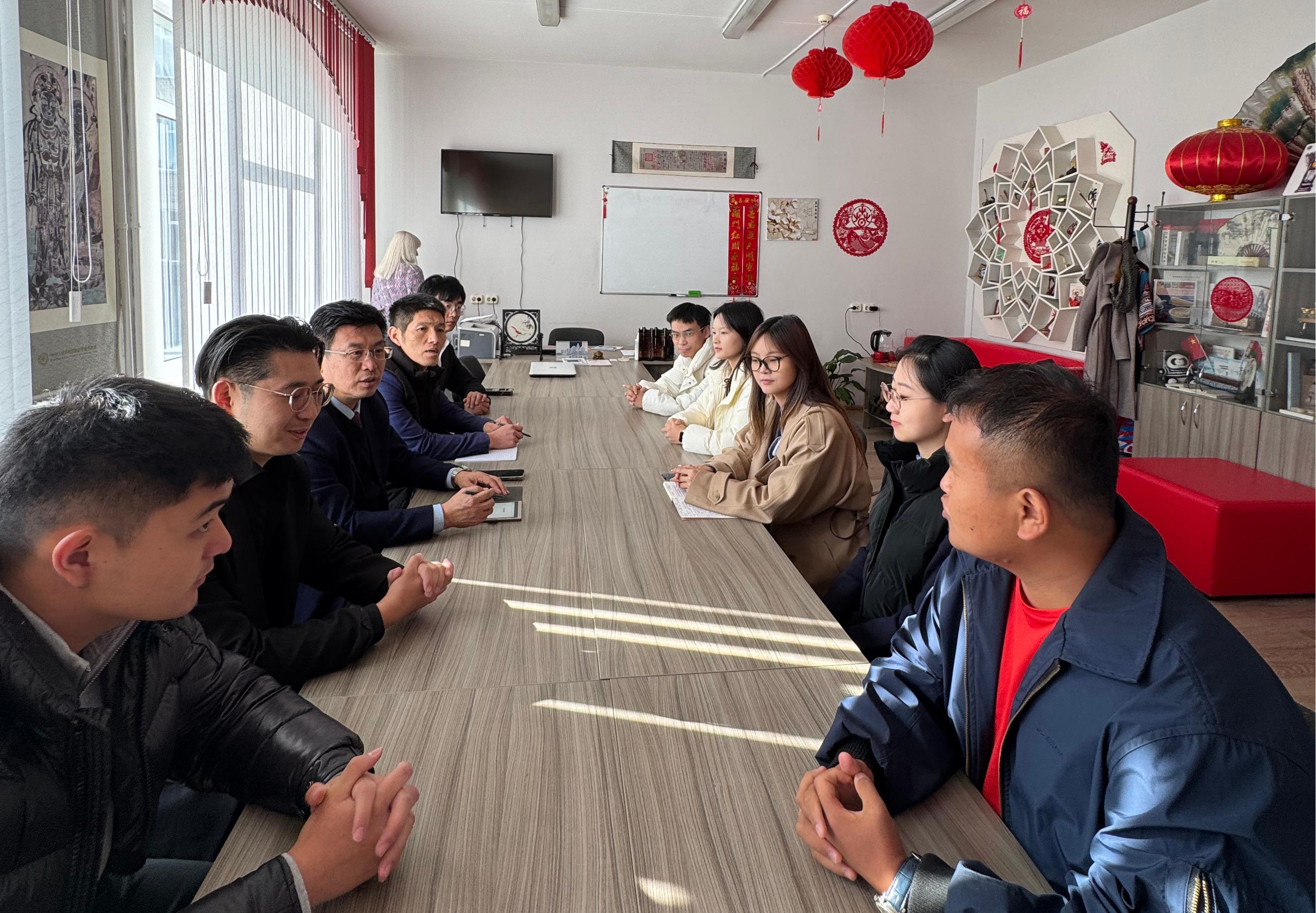 中白欧陪同空天信息大学代表团访问白俄罗斯国立工艺大学 深化科教合作并延揽海外英才-图片4
